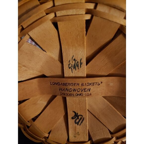 Vintage 1997 INAUGURAL LAUDENBERGER BASKET Combo Flag Liner Clear Protector - Picture 6 of 11